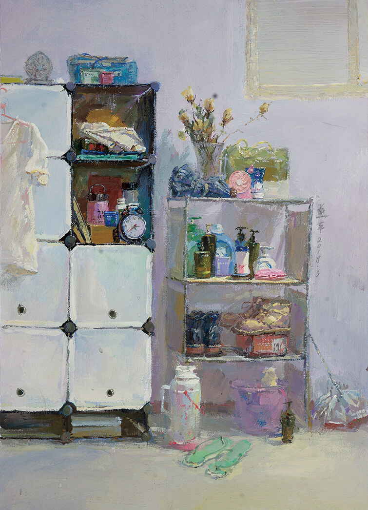色彩靜物作品